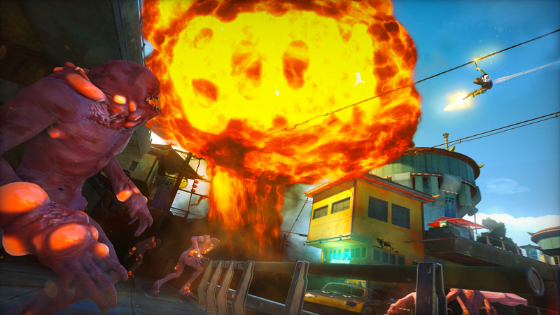 Illustration for article titled Our First Real Look At Sunset Overdrive